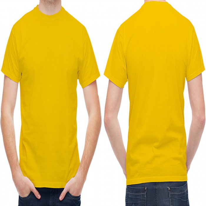 Yellow man t-shirt 