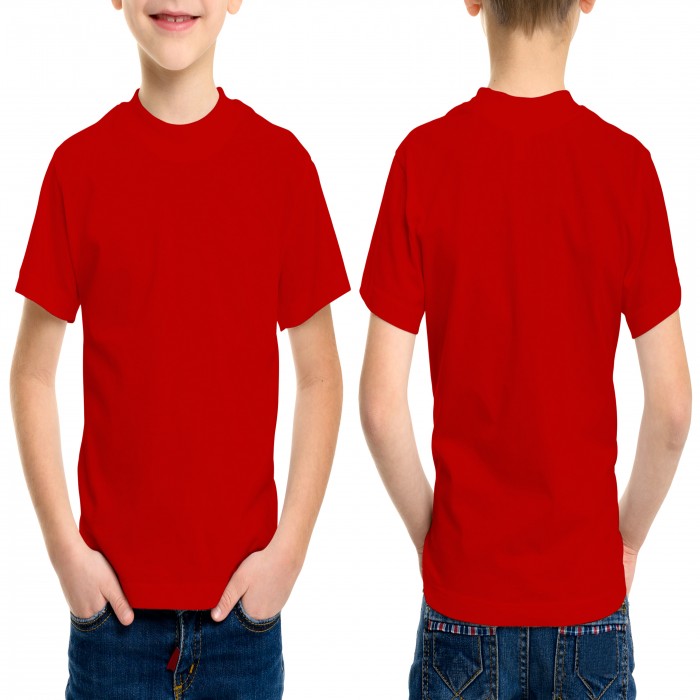 Red children t-shirt 