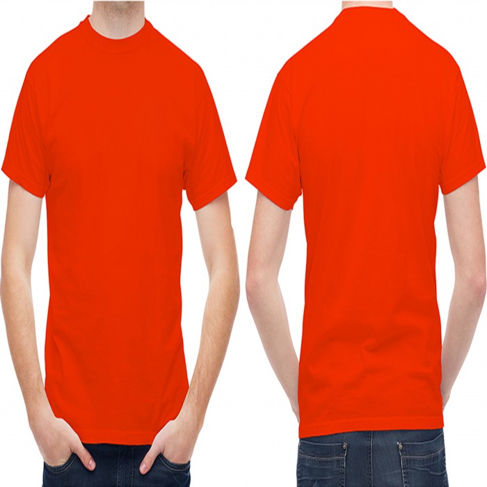 Orange man t-shirt 