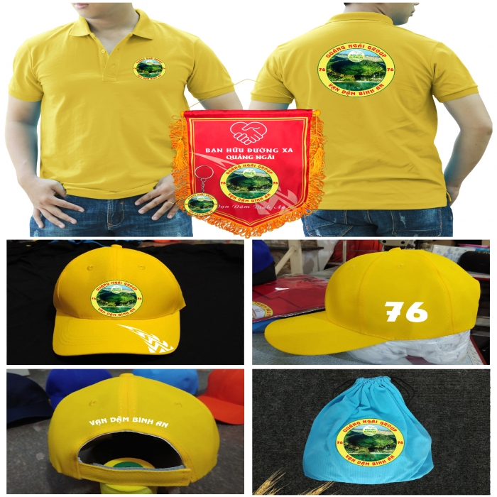 Quang Ngai dear friend polo shirt - 24