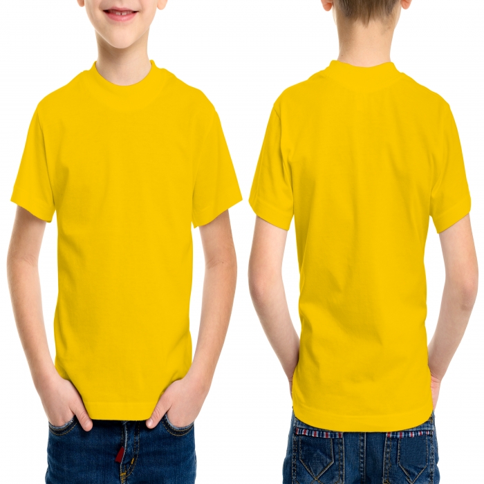 Orange children t-shirt  - 6