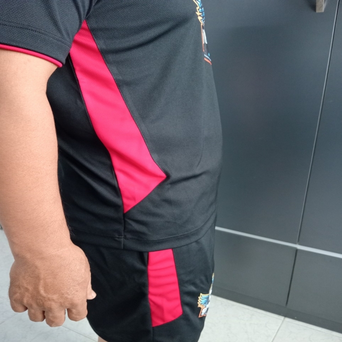 DUAL BLACK RED SPORT SET - 3