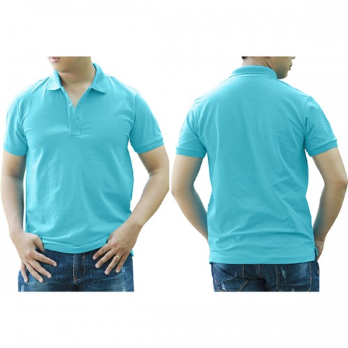 Polo shirt - Sky blue