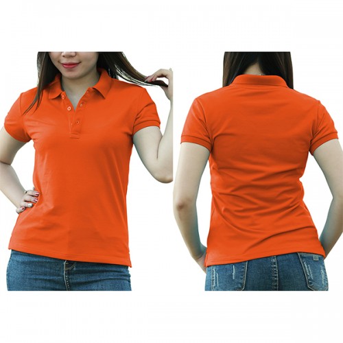 Polo shirt - Dark orange
