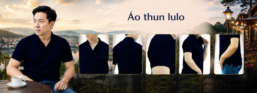 Men Polo Shirt | With Pocket | Navy Blue