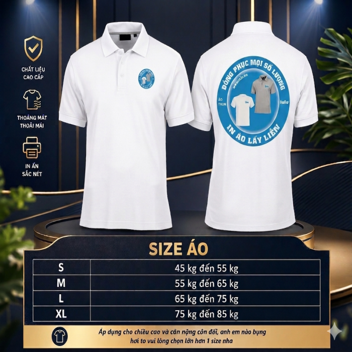 Blank Polo Shirt | White | Pocket | Men  - 6