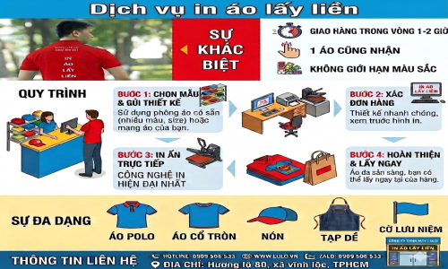 IN ÁO LẤY LIỀN