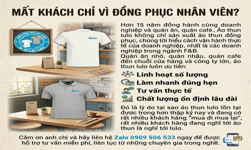 Mất khách chỉ vì đồng phục nhân viên?
